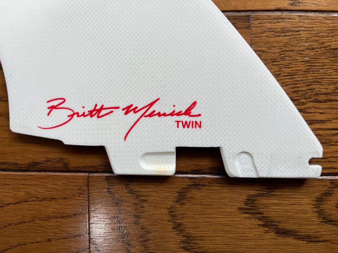 美品 FCS2ツインフィン bm ブリットメリック twin am アルメリック