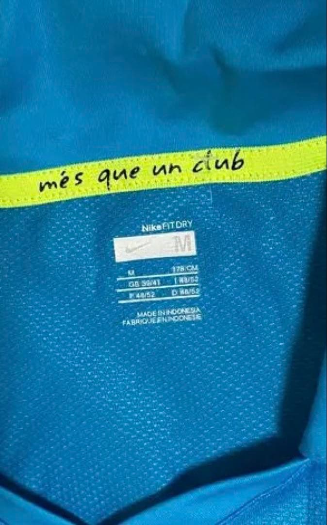 NIKE ナイキ　バルセロナ ロナウジーニョ 10番 長袖ユニフォーム　サード