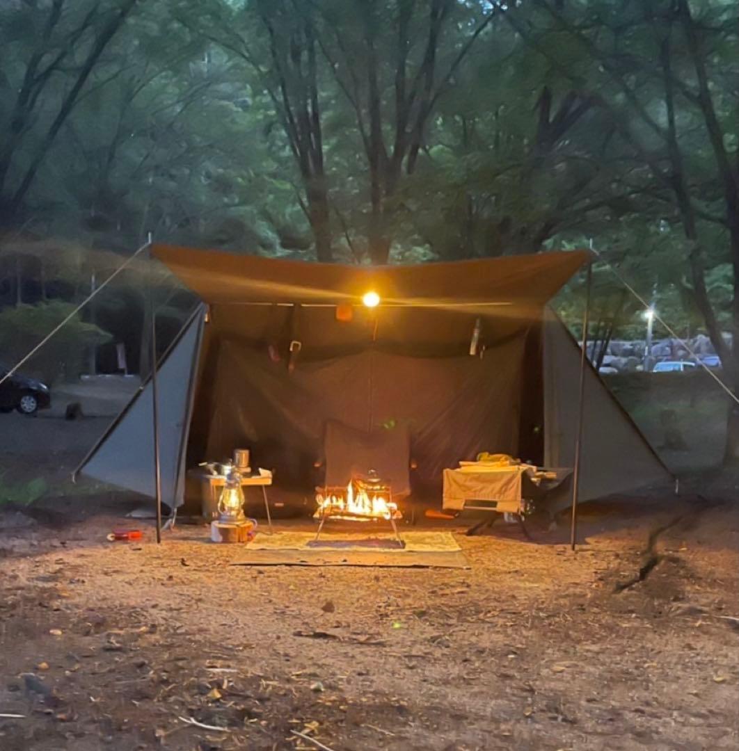 取説付《グリップスワニー仕様》二股フレーム＋棟ポール　らくらく設営快適⭐︎