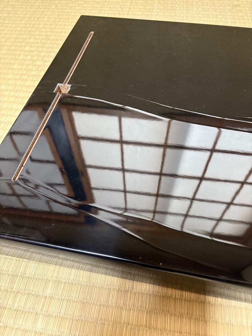 【中古品】組立式　黒及台子（紙箱）USED〈税込・送料込〉