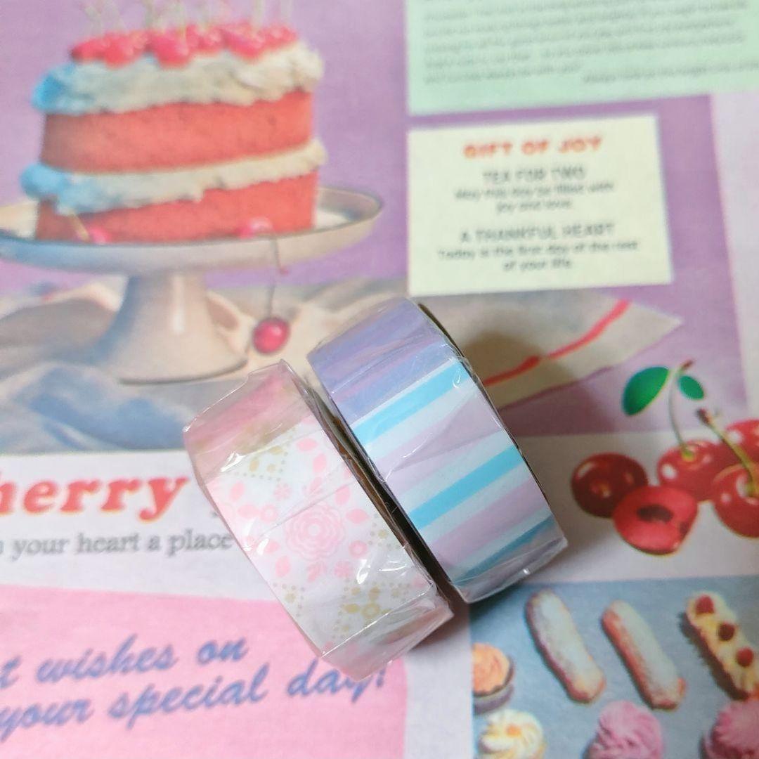 新品 プチジョア メンディングテープ マステ セロハンテープ マスキングテープ