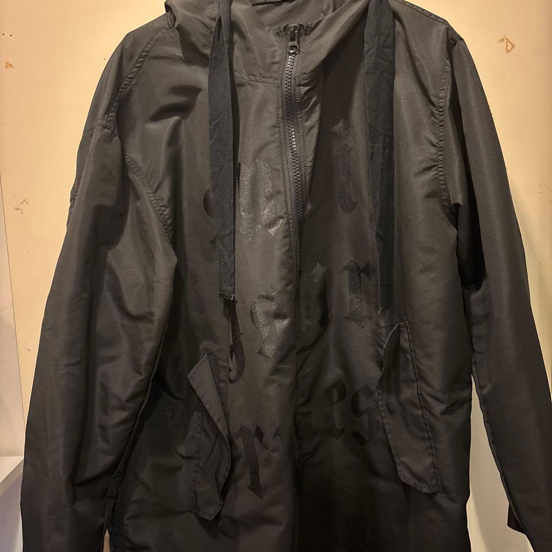 hyde フード　オーバーコート