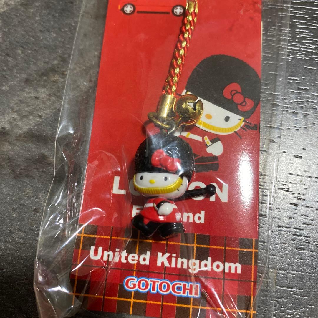 激レア!ハローキティ 三越英国展 ご当地キディ 根付け 三越ロンドン　新品　12