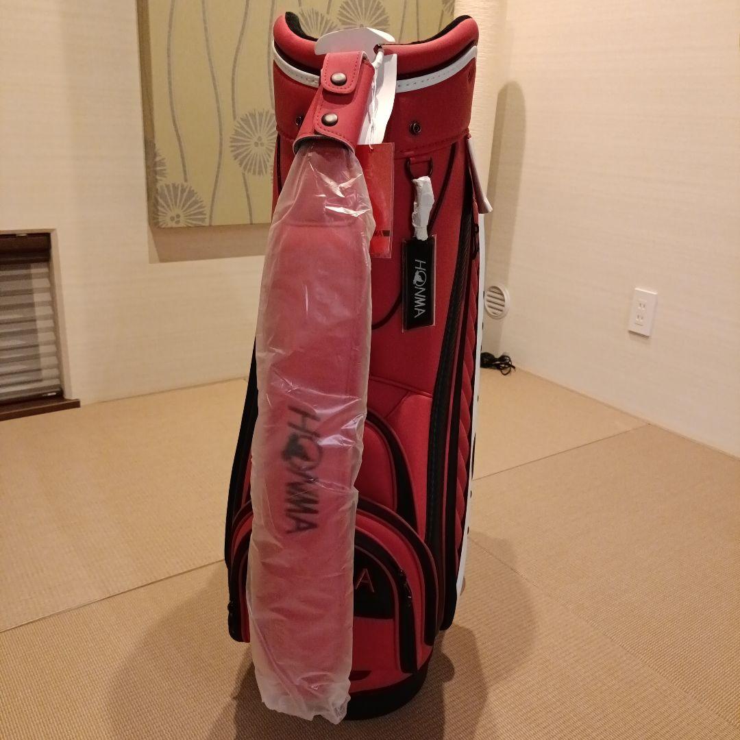 【最終値下げ】【新品未使用】HONMA ホンマ キャディバッグ 赤 レッド