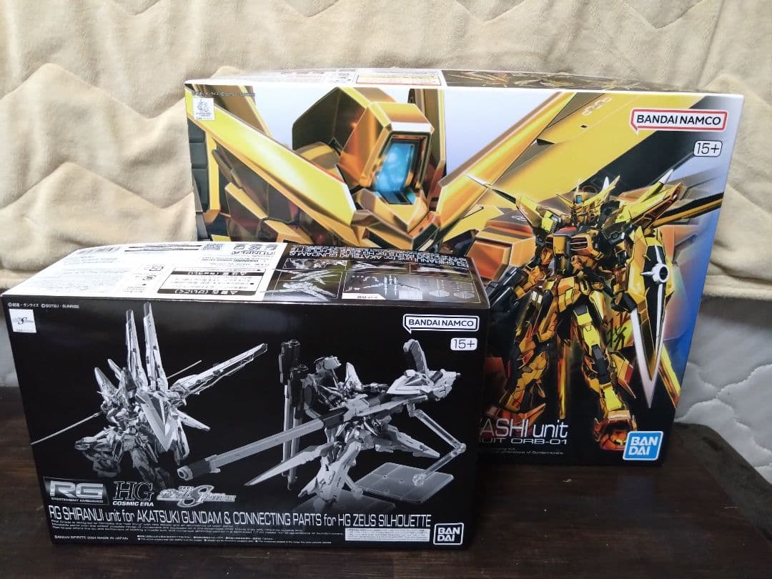 RGアカツキ　プレバンセット　新品未組立未開封