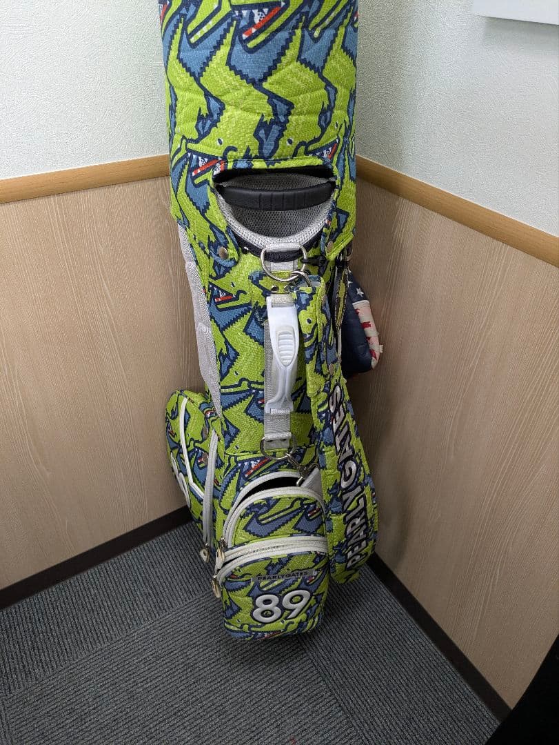 PEARLY GATES ゴルフバッグ カラフル恐竜柄