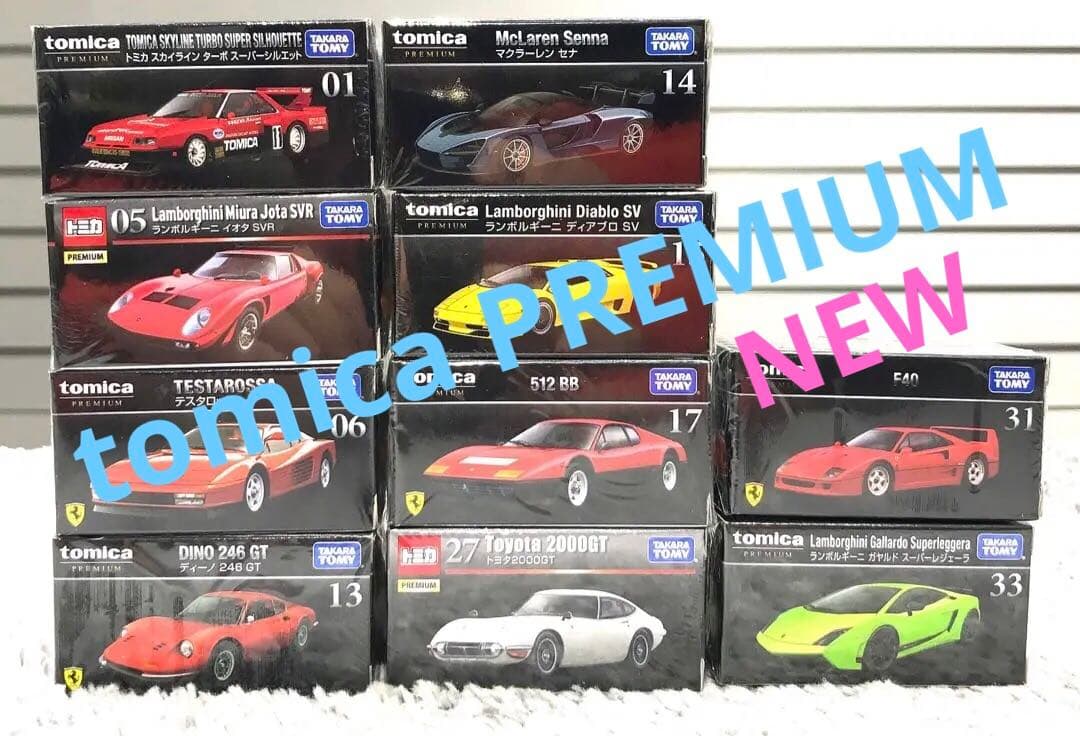 【確認用】【新品】ミニカー（トミカプレミアム・tomica PREMIUM）
