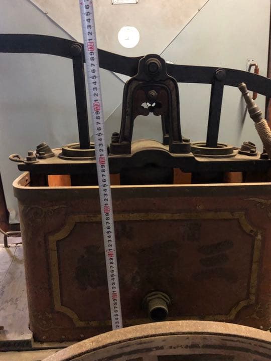 レトロ　消防ポンプ