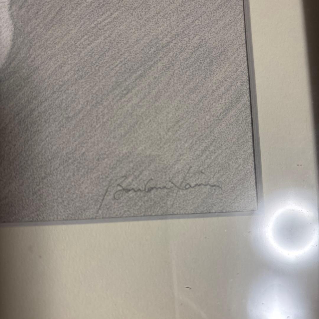 リトグラフ　リト-コレクション　ピエール　ボンコンパン　小さなアネモネ