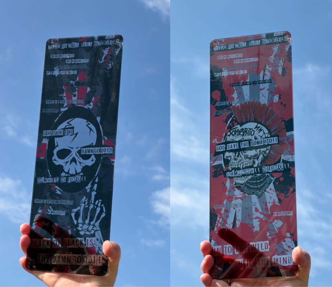 激レア！DAMNGOOD★SOMABITO GLASS天板HALF2枚セット