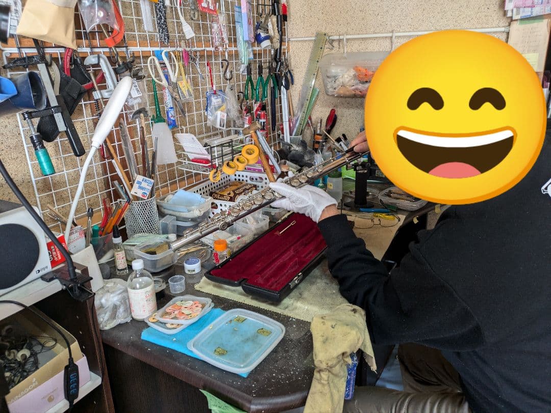 ニッカン 調整済　YFL-211 　フルート 本体 ケース付き