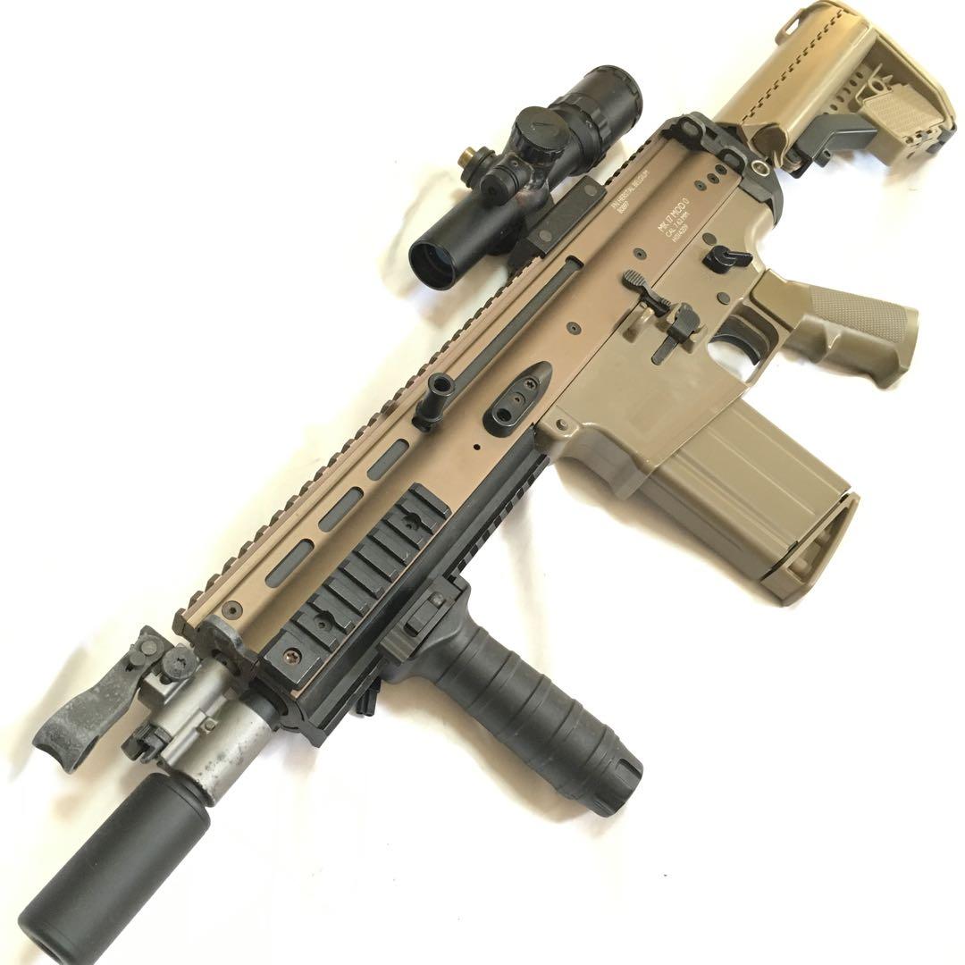 【カスタム品!!】 東京マルイ 次世代電動ガン SCAR-H セット!!