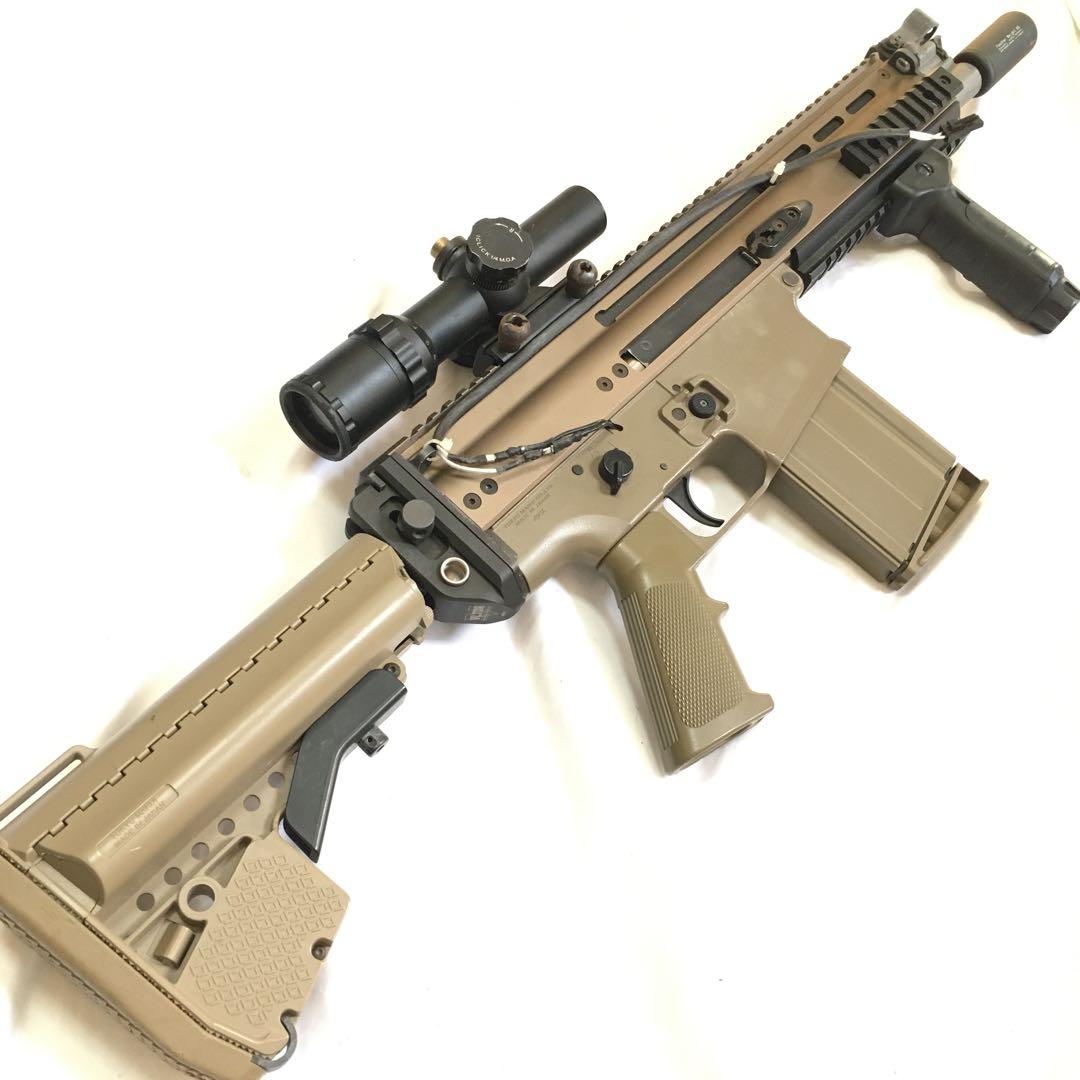 【カスタム品!!】 東京マルイ 次世代電動ガン SCAR-H セット!!