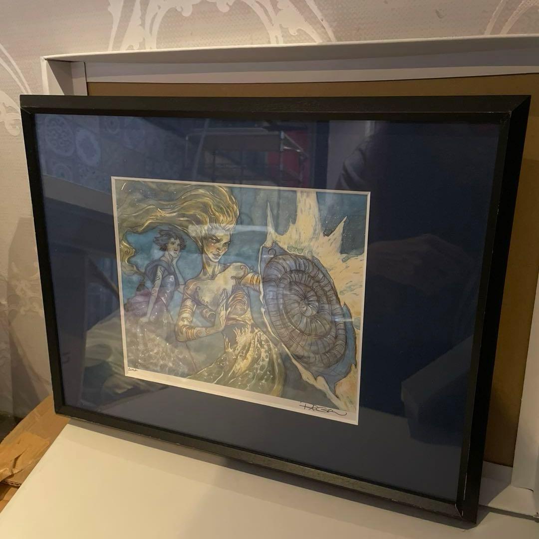 【超貴重】MTG 複製原画 外交官随員 レベッカ・ゲイ Rebecca Guay