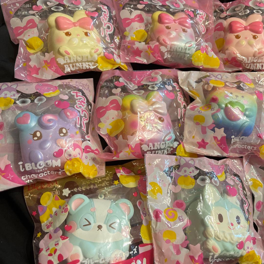 ちぎりパン　ブルーム　スクイーズ10種