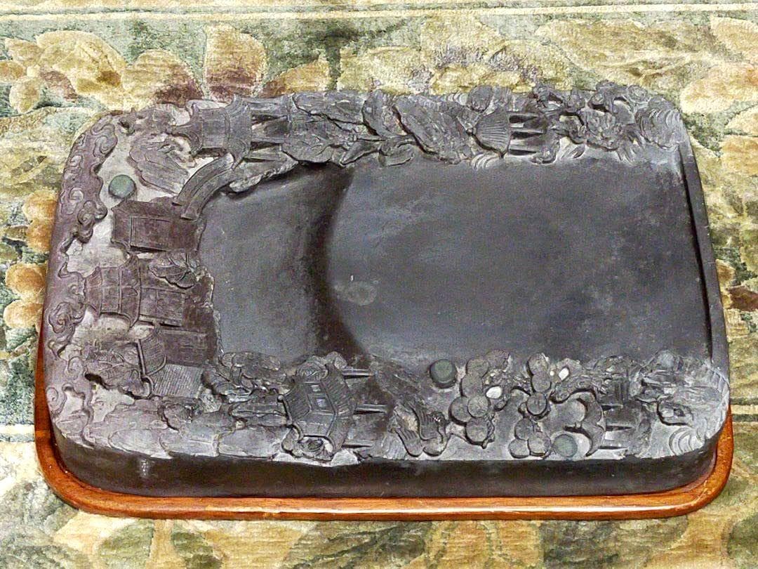 ♥中国　特大　端渓　硯　１０.６ｋｇ　端渓硯　老坑　骨董品