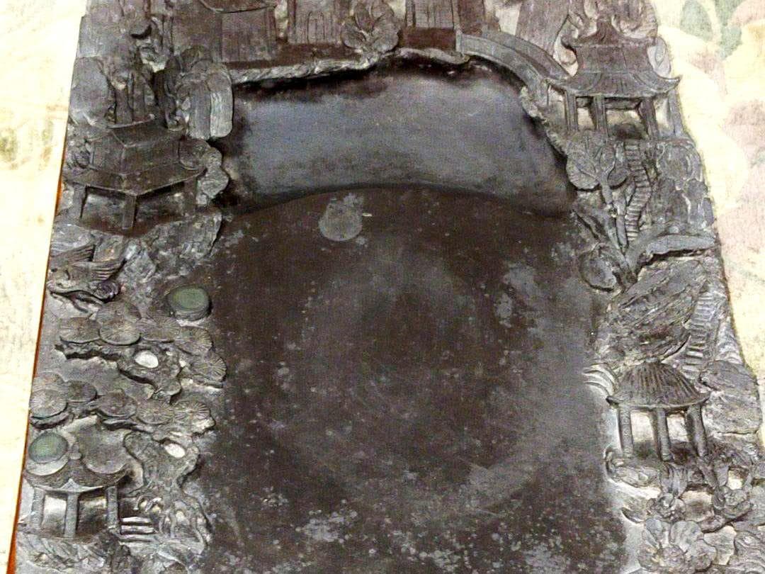 ♥中国　特大　端渓　硯　１０.６ｋｇ　端渓硯　老坑　骨董品