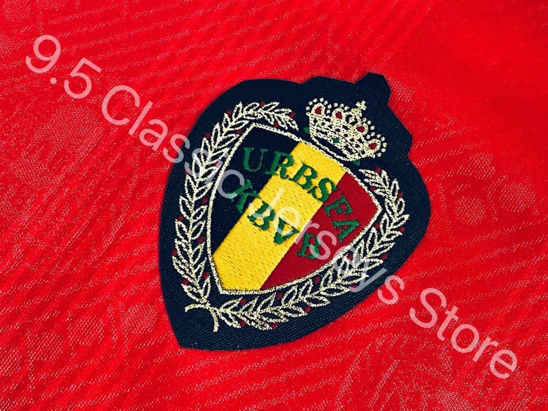 ベルギー代表 1994 ホーム ユニフォーム #10 SCIFO 長袖