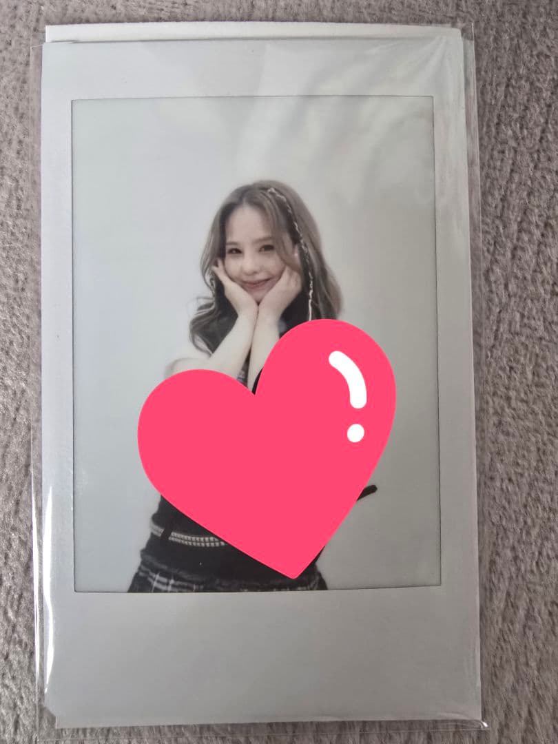 K-POP アイドル チェキ写真 NiziU マコ　直筆