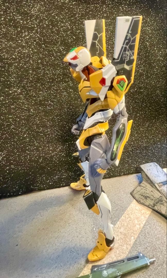 【美品 カッコイイ完成品】RG エヴァンゲリオン0号機