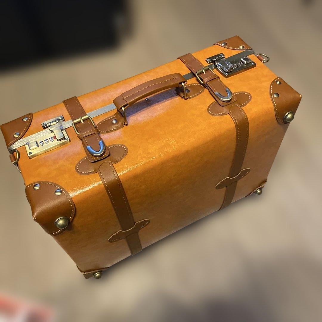 urecity ヴィンテージ　スーツケース　トランクケース　レザー　　20インチ