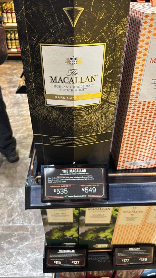 【未開封】MACALLAN Rare Cask Black ウイスキー