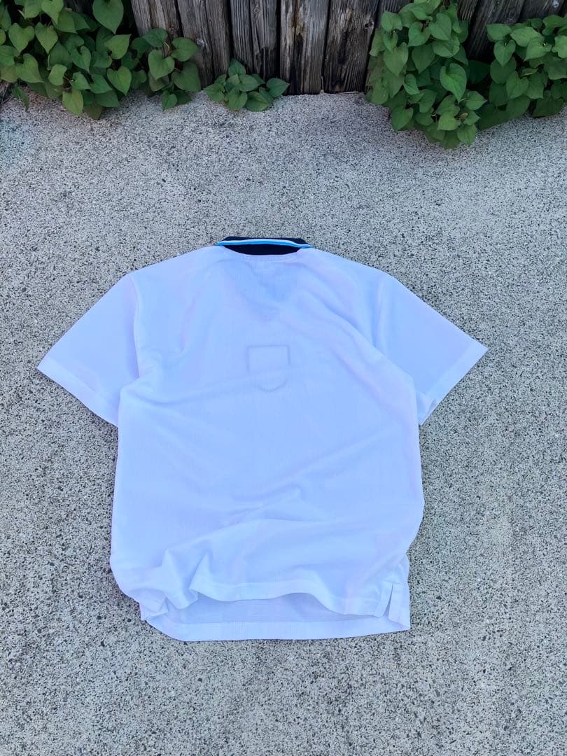 【スコアドロー】90s イングランド代表 ユニフォーム アウェー／半袖 M