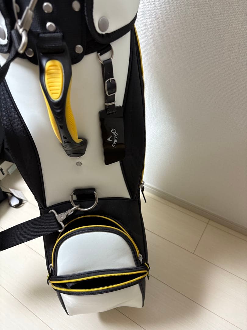 Callaway VFT キャディバッグ ホワイト/イエロー