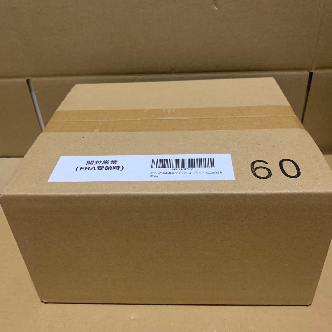 ヤマハ　ライブストリーミングミキサー 3チャンネル ブラック AG03MK2 B