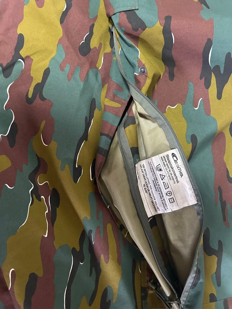 希少carinthia bivy ベルギー軍幕UL GORE-TEXジグソーカモ