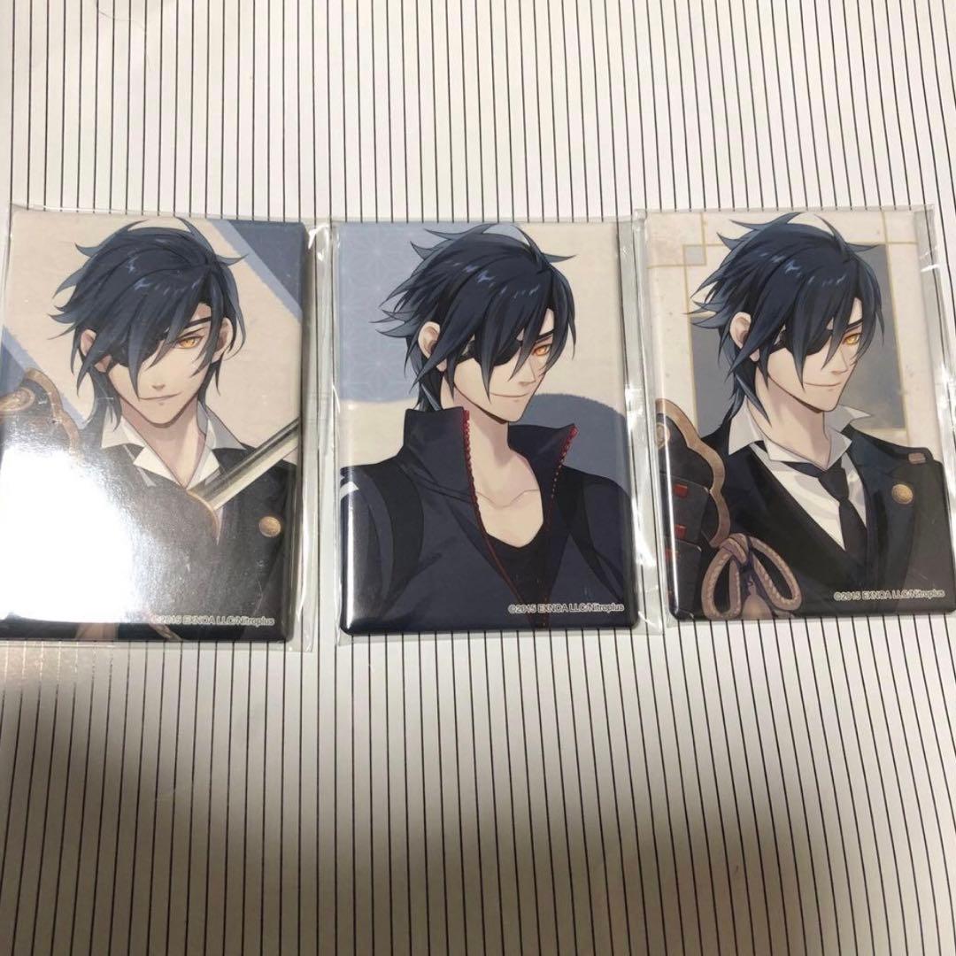 刀剣乱舞 燭台切光忠 スクエア缶バッジ