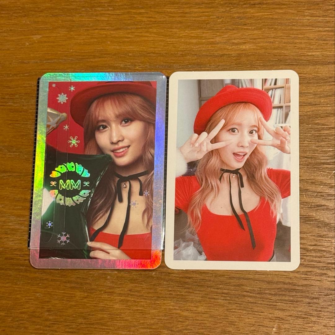 TWICE モモ クリスマスエディション coaster lane1トレカ
