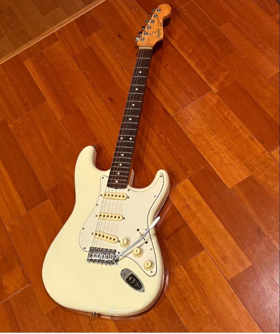 「Squier Eシリアル 80s フジゲン製 ラッカー再塗装 国産ストラト」