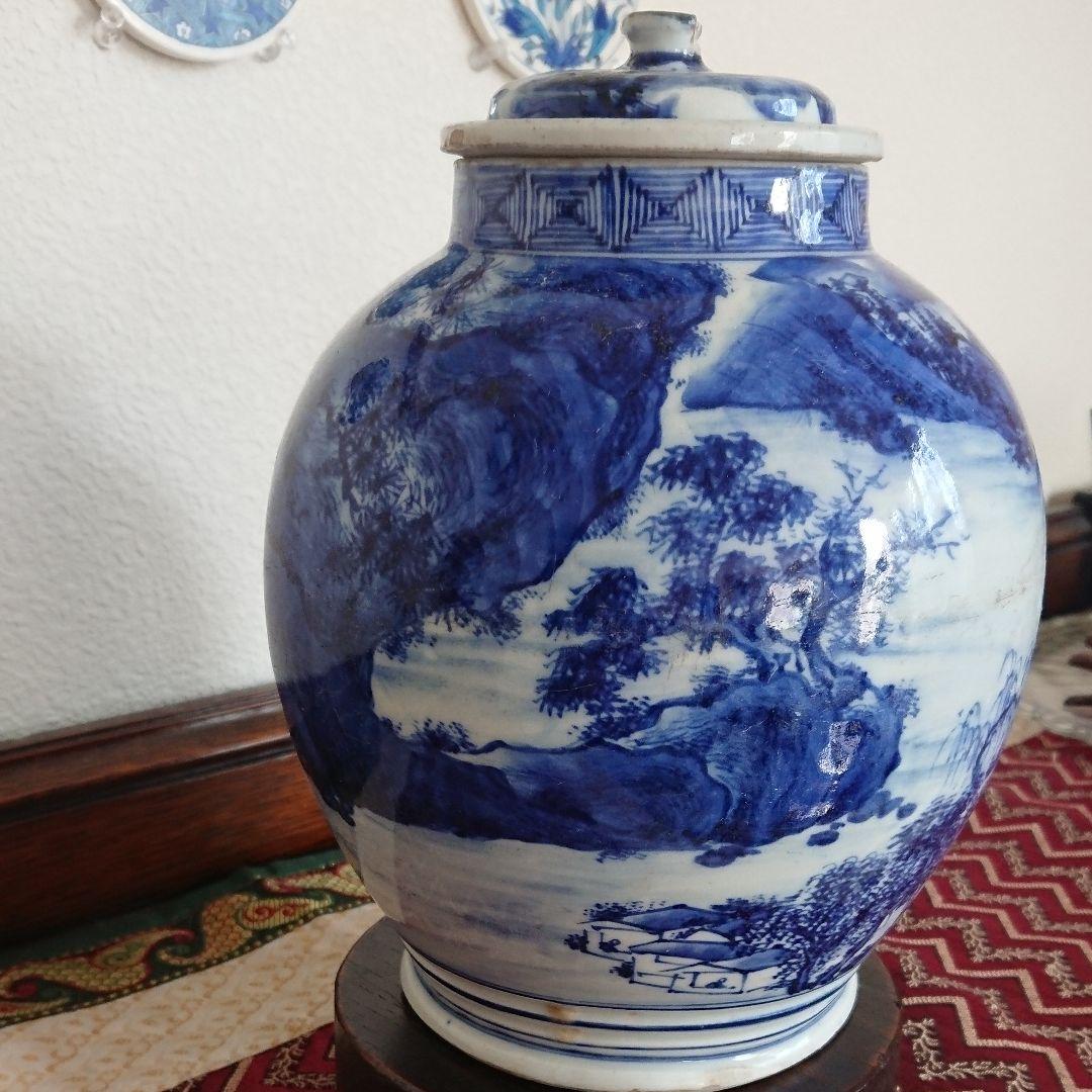 史料館・博物館クラス骨董！逸品の『沈香壺』江戸絵師