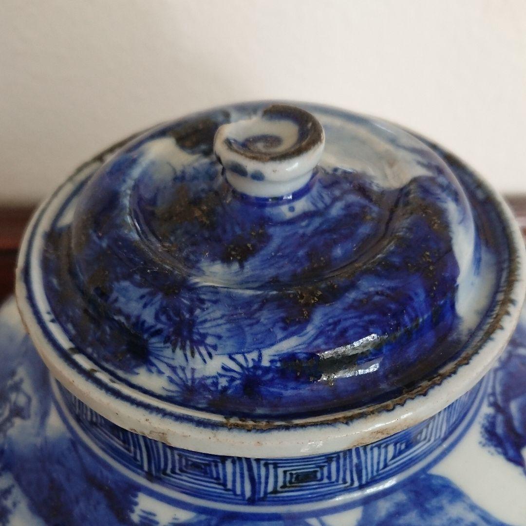 史料館・博物館クラス骨董！逸品の『沈香壺』江戸絵師