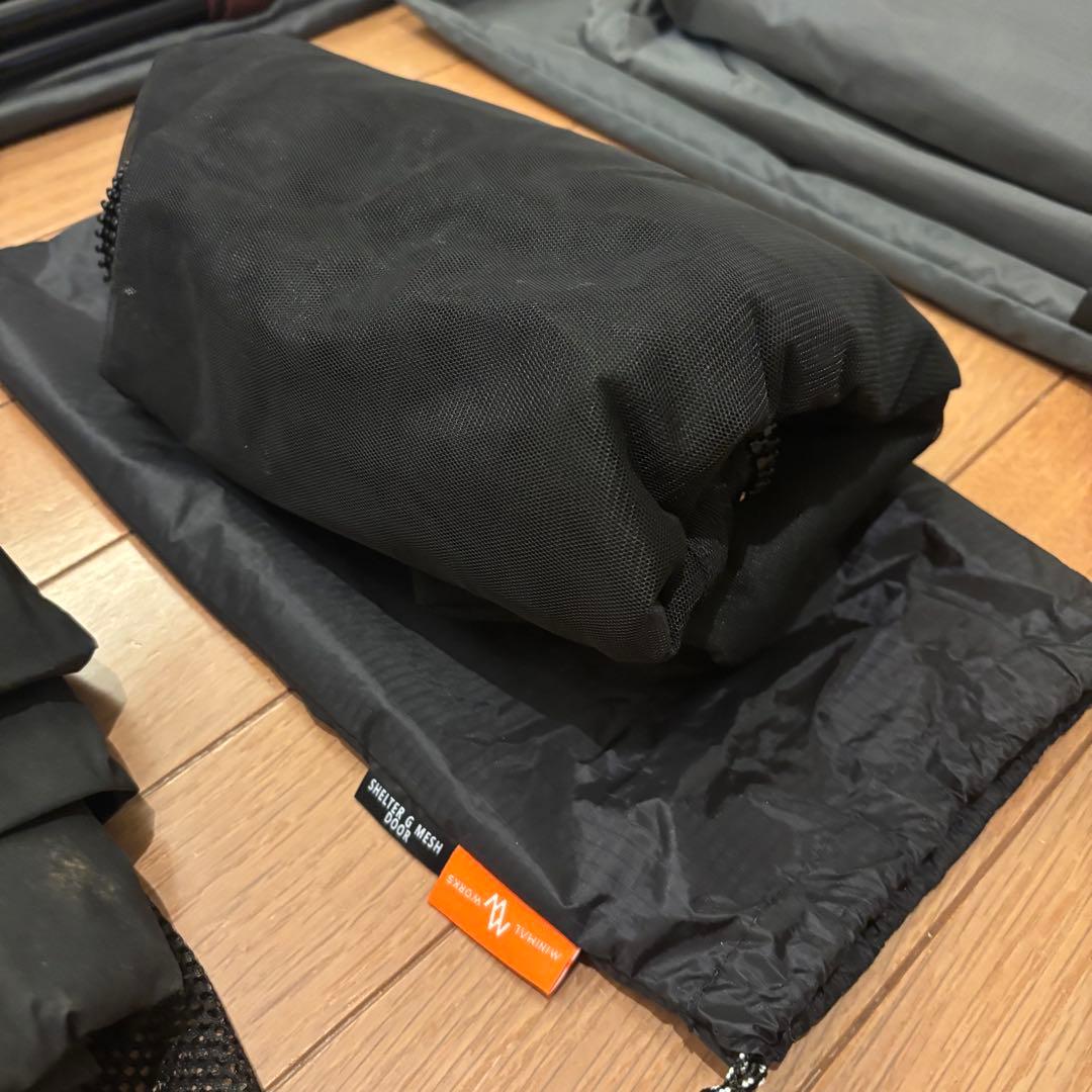 【フルセット２回使用】シェルターGH チャコール