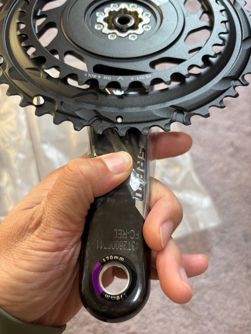 SRAM RED クランクセット 170mm 48-35T DUB