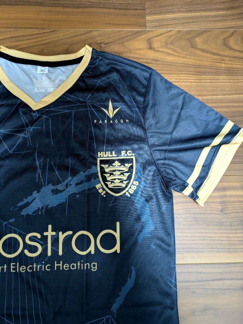 海外　Tシャツ　ジャージ　ゲームシャツ　ユニフォーム　スポーツウェア　紺