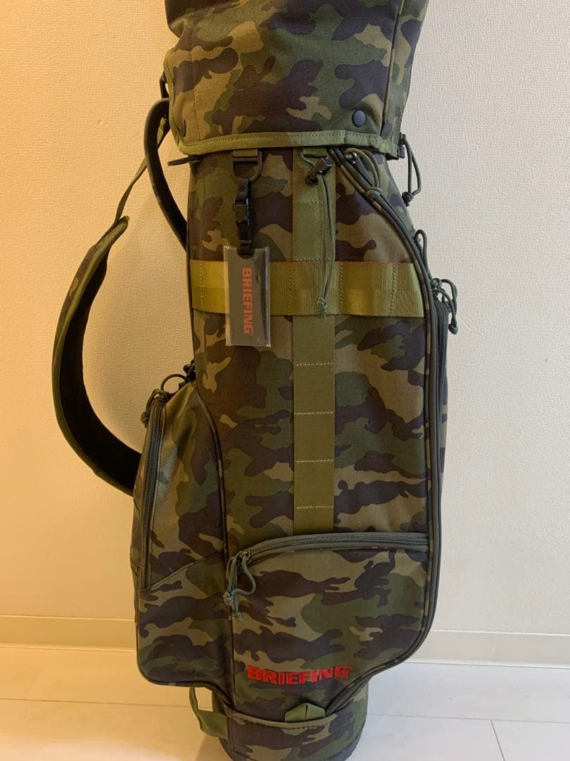 美品！ブリーフィング　キャディバック　CR-8 迷彩　カモフラ柄