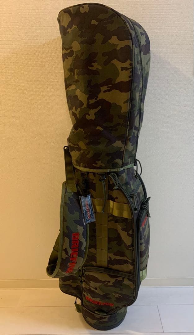 美品！ブリーフィング　キャディバック　CR-8 迷彩　カモフラ柄