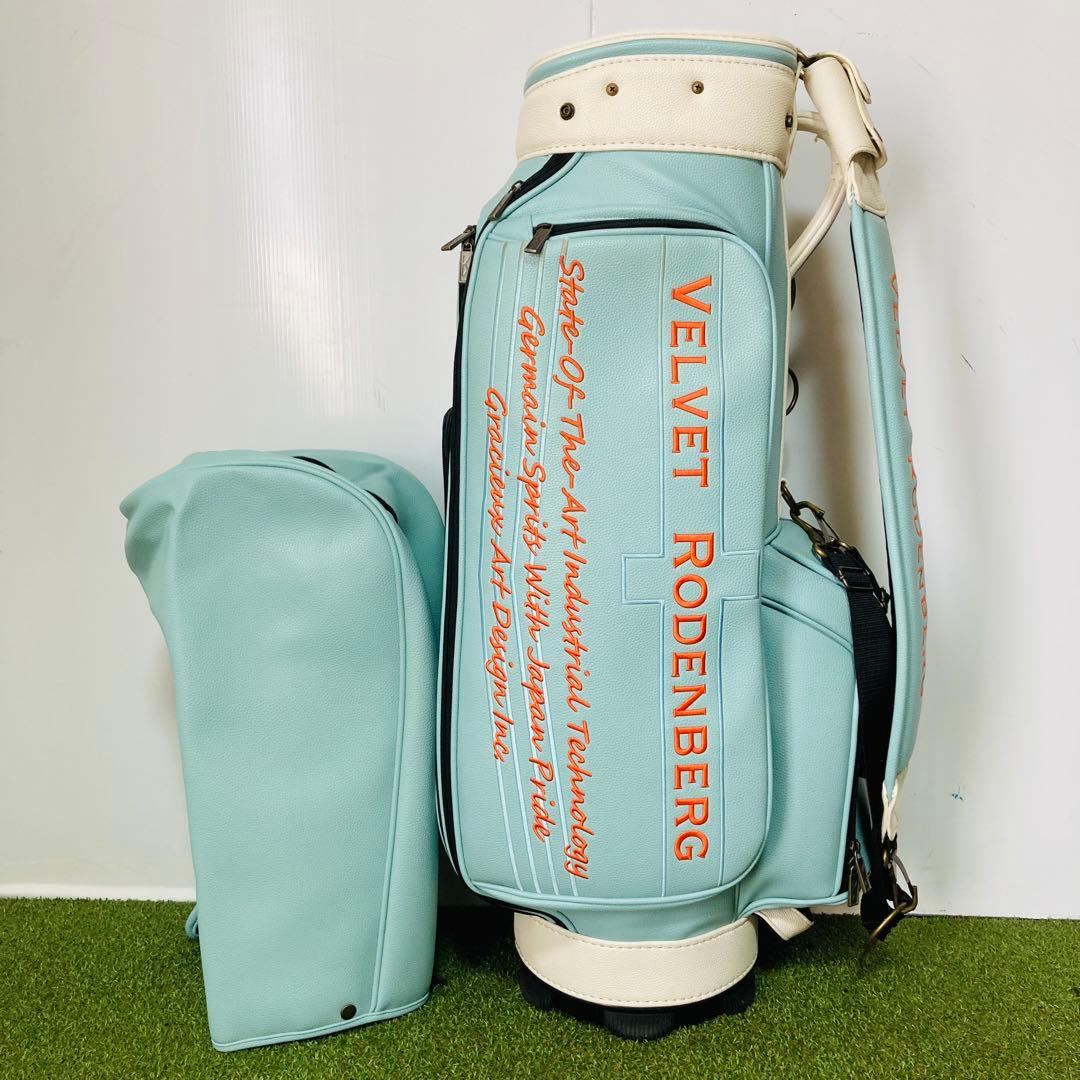 超希少 限定色 高級 VELVET RODENBERG キャディバッグ 9型