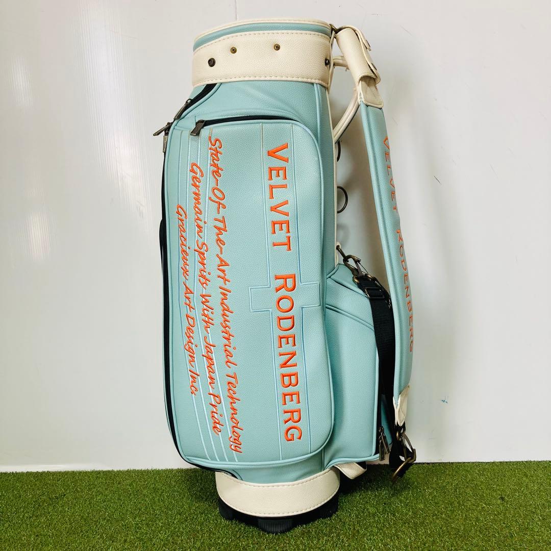 超希少 限定色 高級 VELVET RODENBERG キャディバッグ 9型