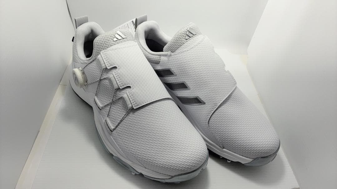 新品*2077/27cm♪♪アディダス ゴルフ POWERFADE BOA