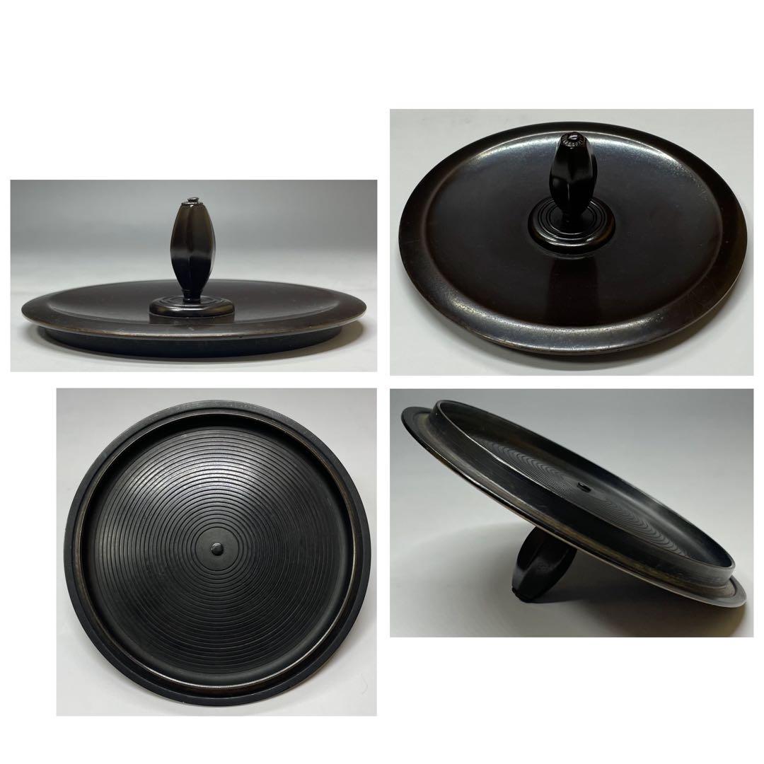 人間国宝　高橋敬典　旦座釜　共箱　X573