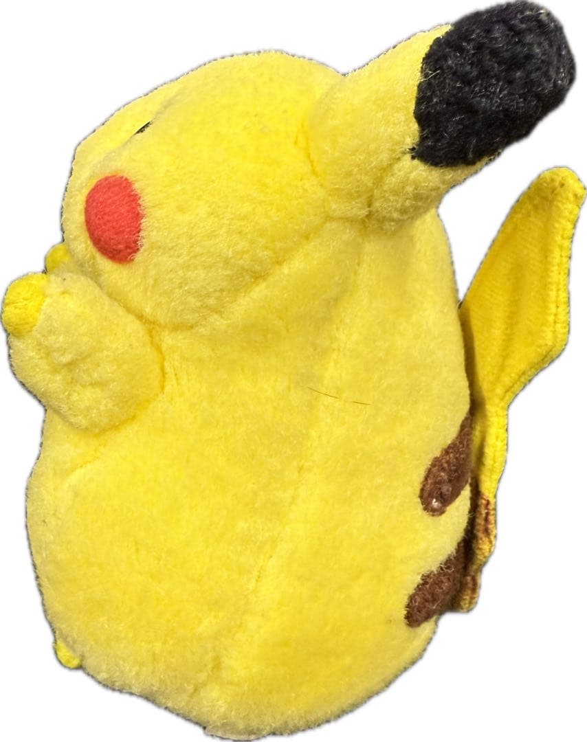 ①【貴重】初期 TOMY ポケモン ピカチュウ　ぬいぐるみ