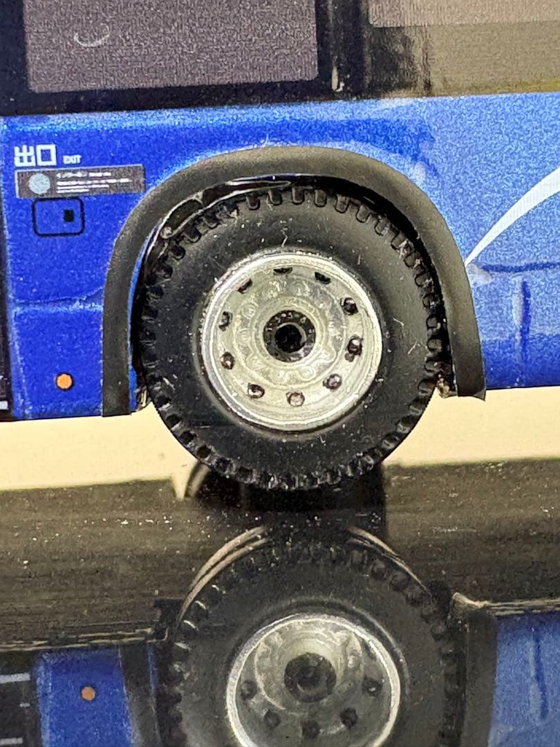 横浜市営バス　ベイサイドブルー　模型