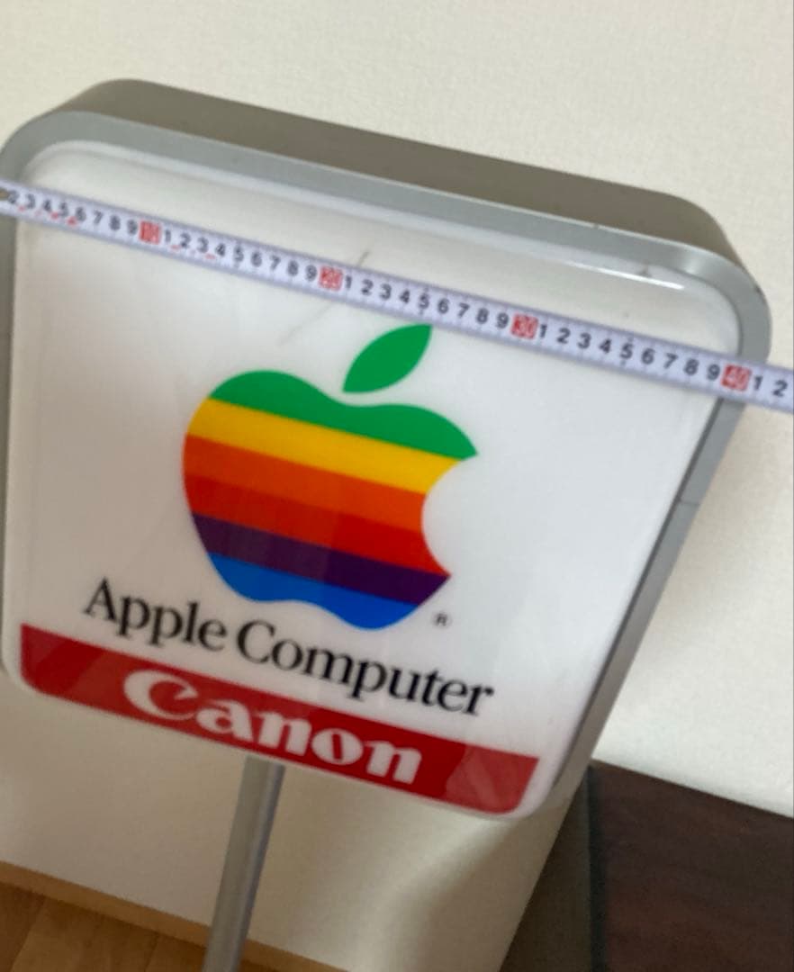 【レア！】Apple Computer Mac アップル レインボー 看板