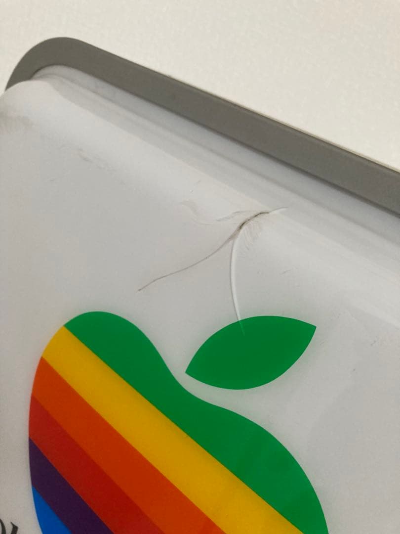 【レア！】Apple Computer Mac アップル レインボー 看板