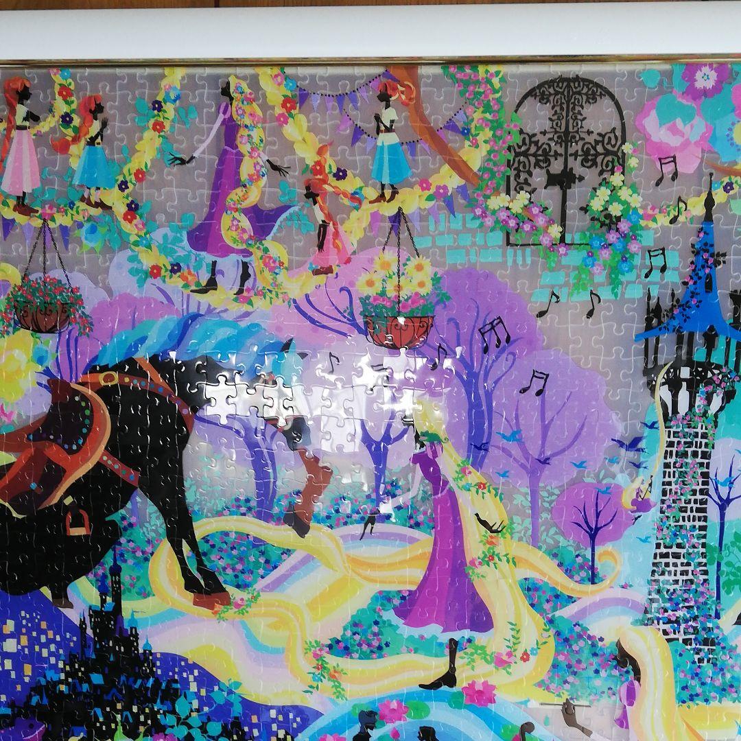 バズル　額入り　ディズニー　kayo horaguchi　ホラグチカヨ