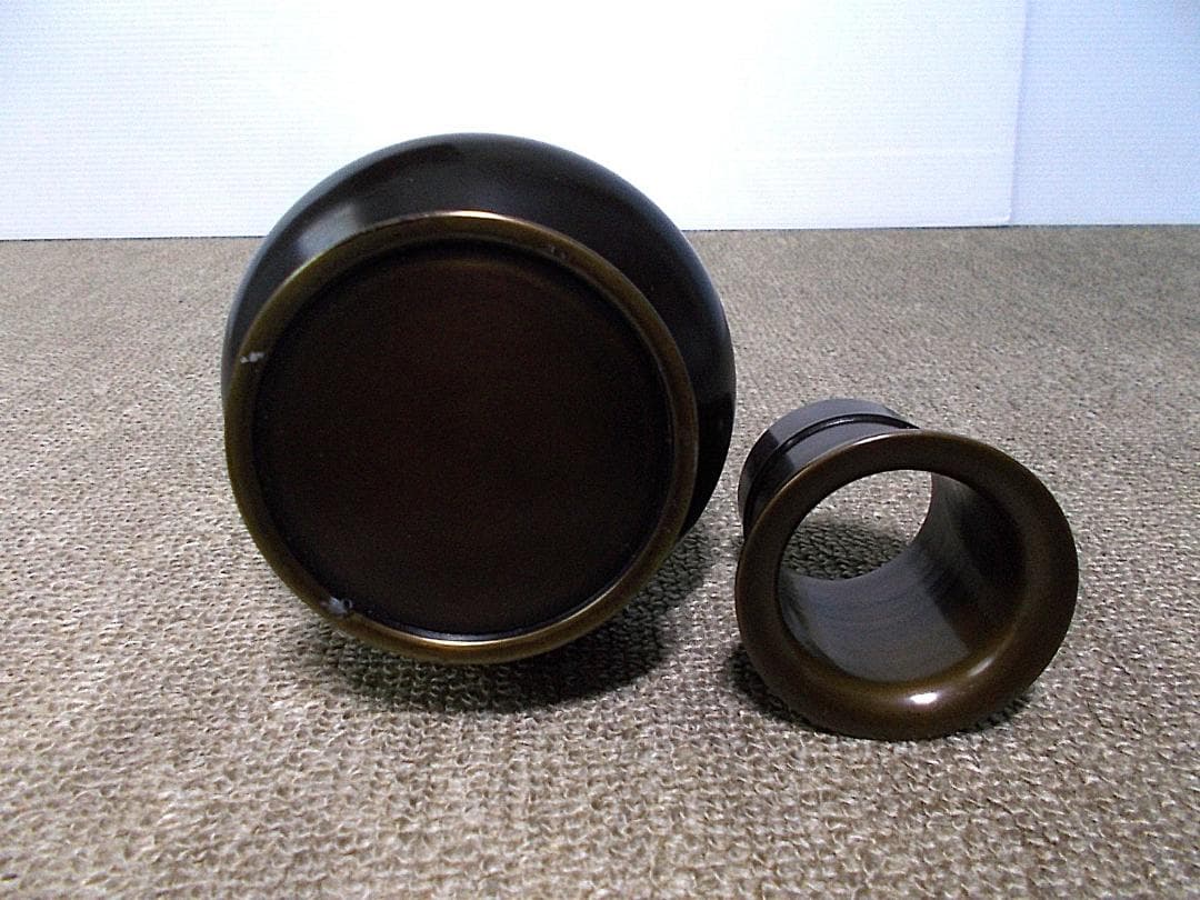 未使用含む 高岡銅器 唐銅皆具 鋳師:金森左兵衛 台子皆具 共箱 送料込み